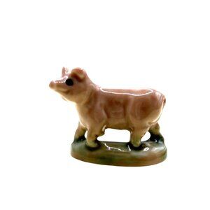 Wade Whimsies Figurine Vintage Whimsie-Land Set 3 Pig Farmyard Animals 1985